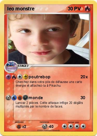 Pokemon leo monstre