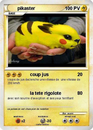 Pokemon pikaster