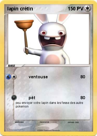 Pokemon lapin crétin