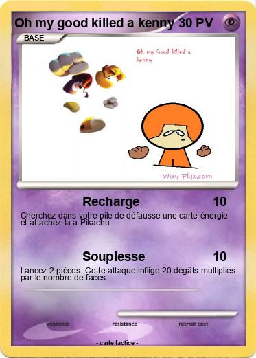 Pokemon Oh my good killed a kenny