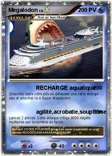 Pokemon Megalodon