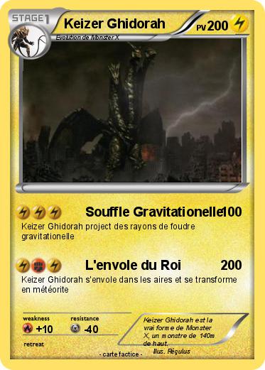 Pokemon Keizer Ghidorah