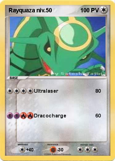 Pokemon Rayquaza niv.50