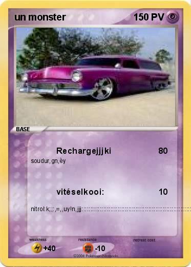 Pokemon un monster