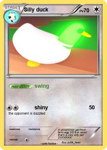 Pokemon Silly duck