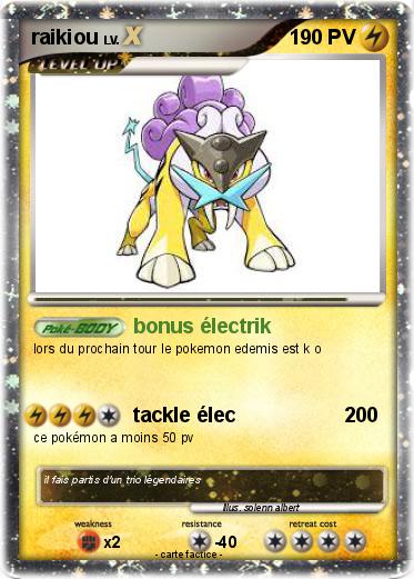 Pokemon raikiou