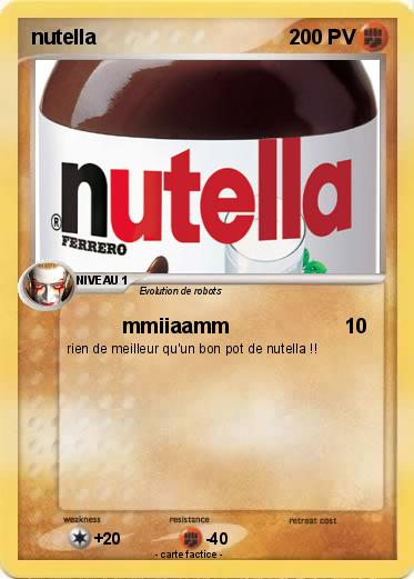 Pokemon nutella