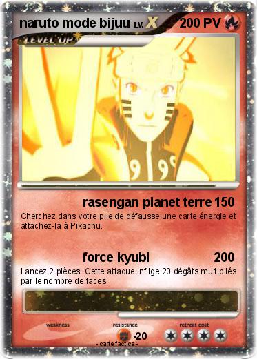 Pokemon naruto mode bijuu