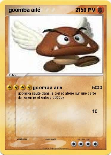 Pokemon goomba ailé                       2