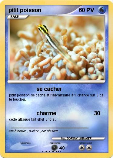 Pokemon pitit poisson