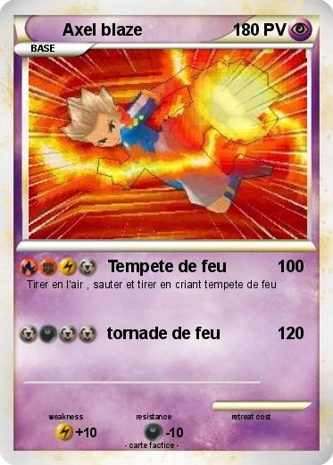 Pokemon Axel blaze