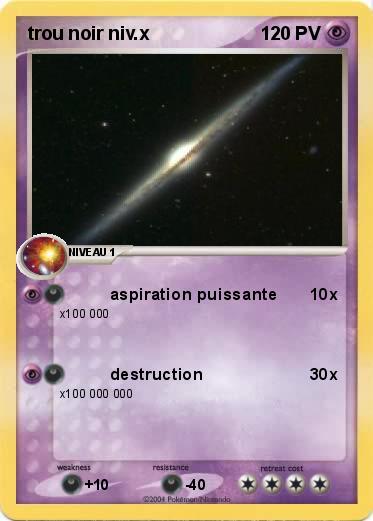 Pokemon trou noir niv.x