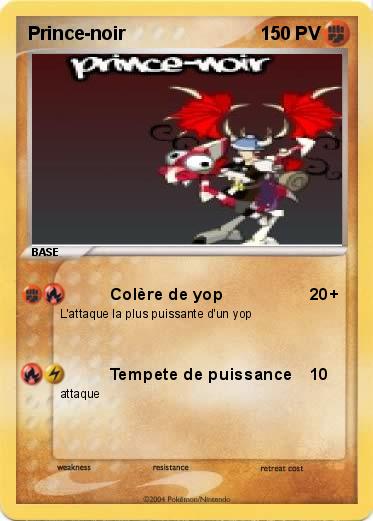 Pokemon Prince-noir