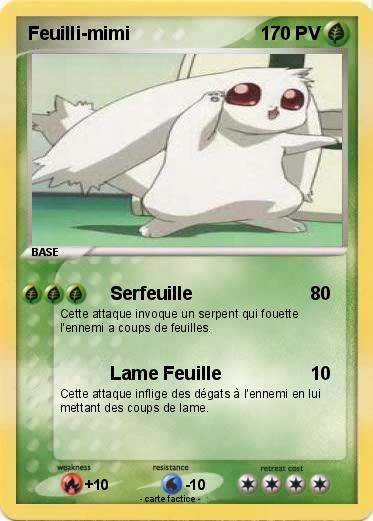 Pokemon Feuilli-mimi
