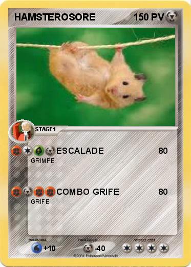 Pokemon HAMSTEROSORE