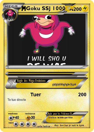 Pokemon Goku SSJ 1000