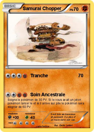 Pokemon Samurai Chopper