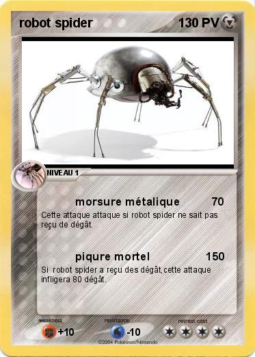 Pokemon robot spider