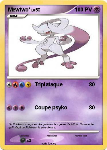 Pokemon Mewtwo*
