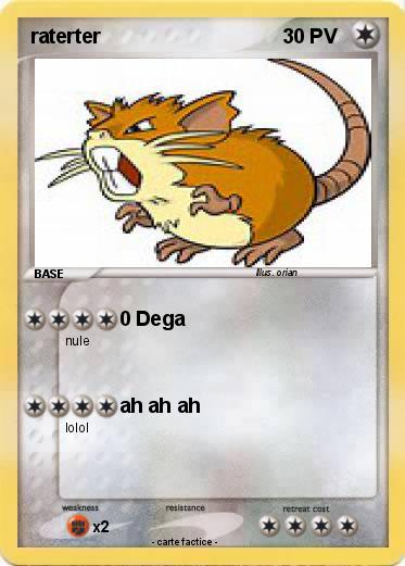 Pokemon raterter