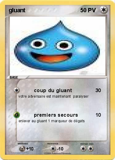 Pokemon gluant
