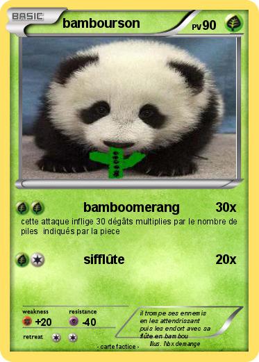 Pokemon bambourson
