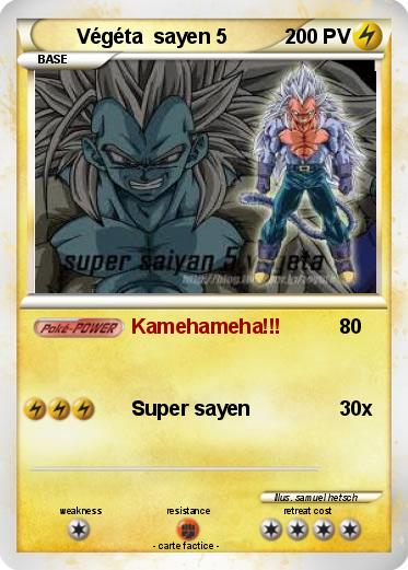 Pokemon Végéta  sayen 5