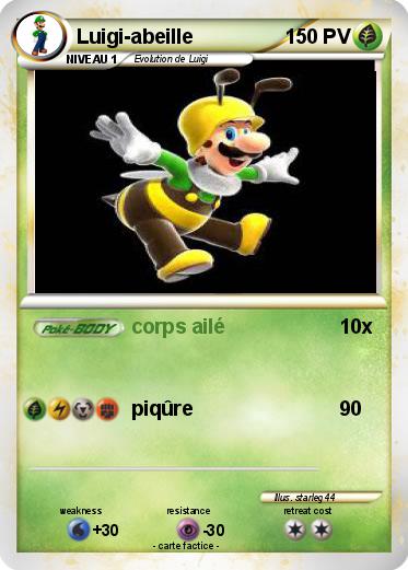 Pokemon Luigi-abeille
