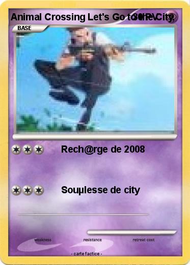 Pokemon Animal Crossing Let's Go to the City,