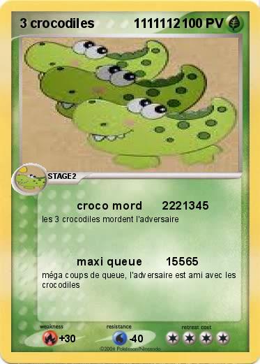 Pokemon 3 crocodiles           1111112