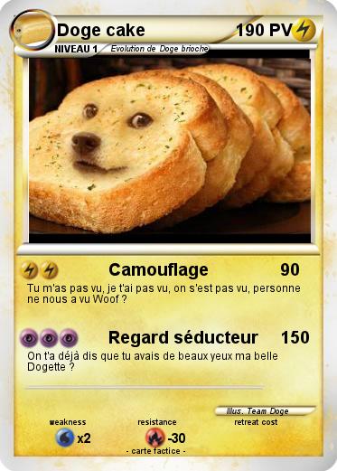 Pokemon Doge cake