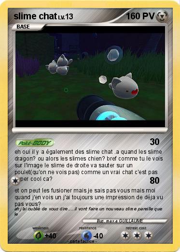 Pokemon slime chat