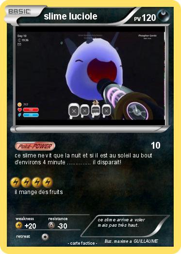 Pokemon slime luciole