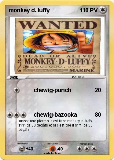 Pokemon monkey d. luffy