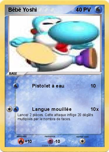 Pokemon Bébé Yoshi 