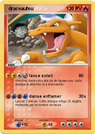 Pokemon  draceaufeu