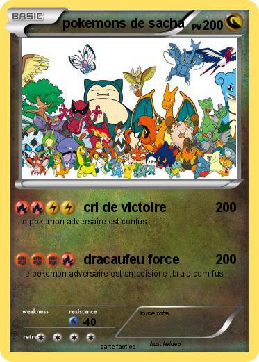 Pokemon pokemons de sacha