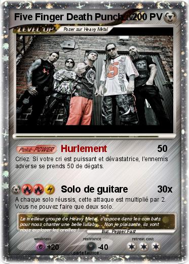Pokemon Five Finger Death Punch