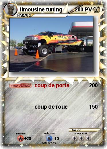 Pokemon limousine tuning