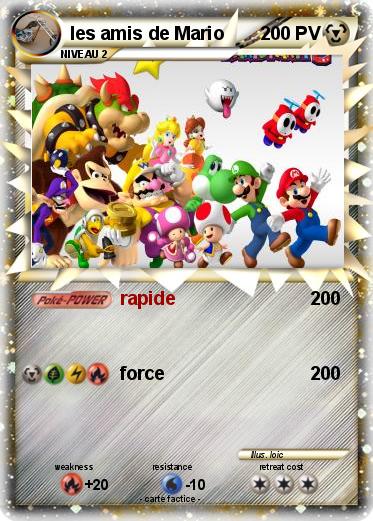 Pokemon les amis de Mario