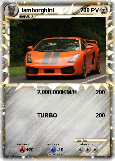 Pokemon lamborghini