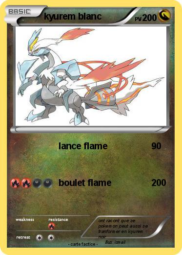 Pokemon kyurem blanc