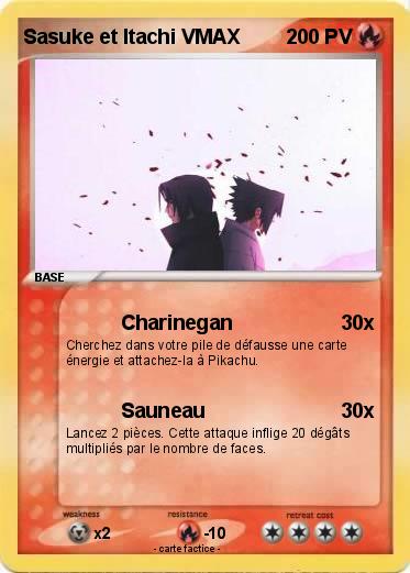 Pokemon Sasuke et Itachi VMAX