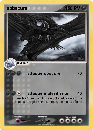 Pokemon sobscure