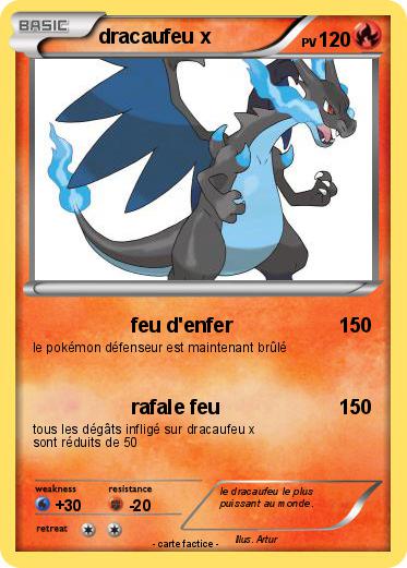 Pokemon dracaufeu x