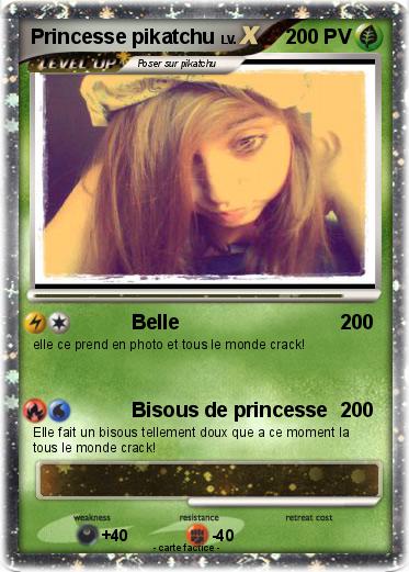 Pokemon Princesse pikatchu
