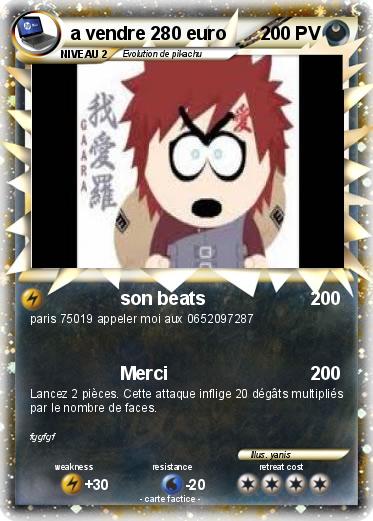 Pokemon a vendre 280 euro