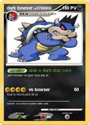 Pokemon dark bowser