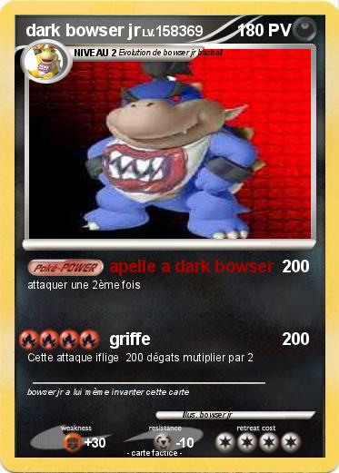 Pokemon dark bowser jr