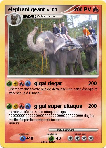 Pokemon elephant geant